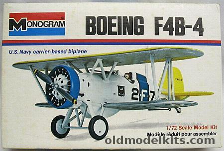 Monogram 1/72 Boeing F4B-4  - CV-2 USS Lexington - (F4B4), 6795 plastic model kit